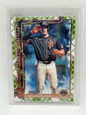 Topps Matt Chapman San Francisco Giants Holiday Card H177